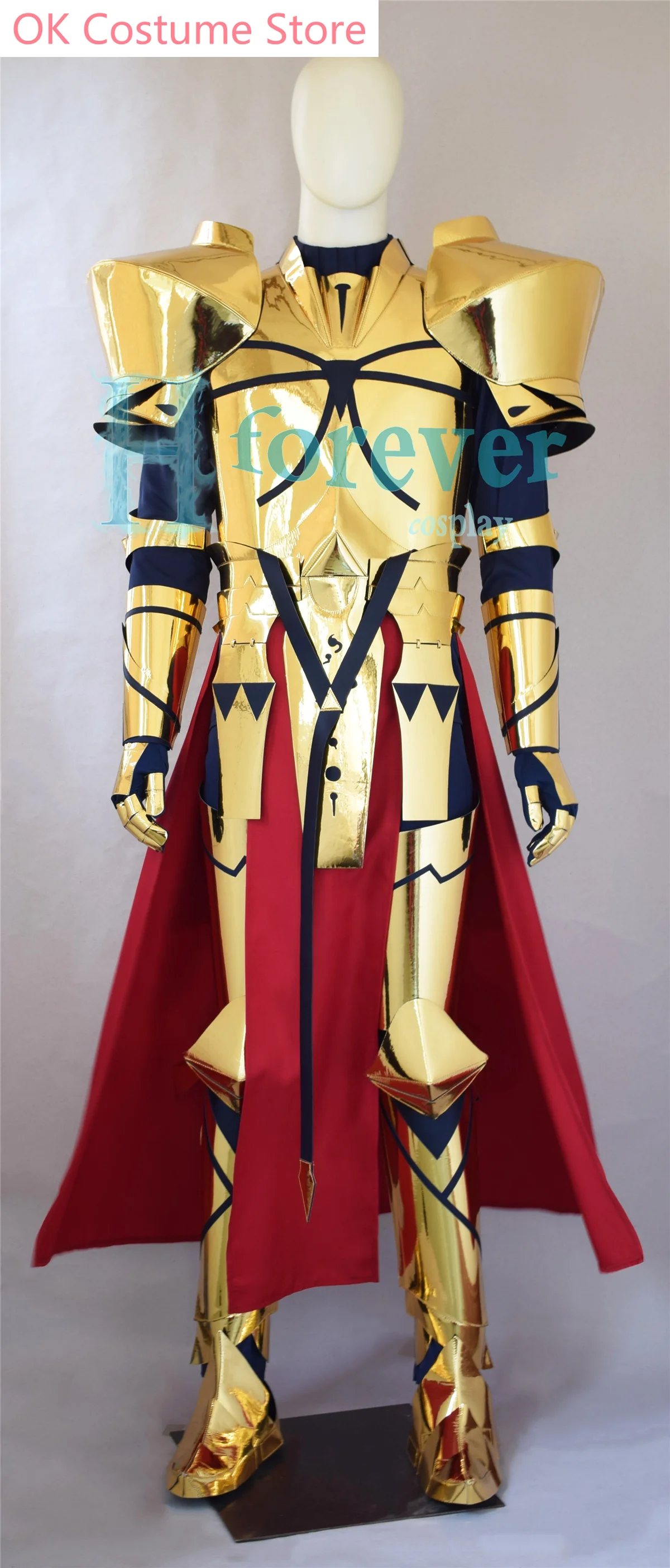 Anime Fate/Zero/Stay Night/Grand Order Gilgamesh Game Suit Uniform Cosplay Costume Halloween Carnival Party Outfit