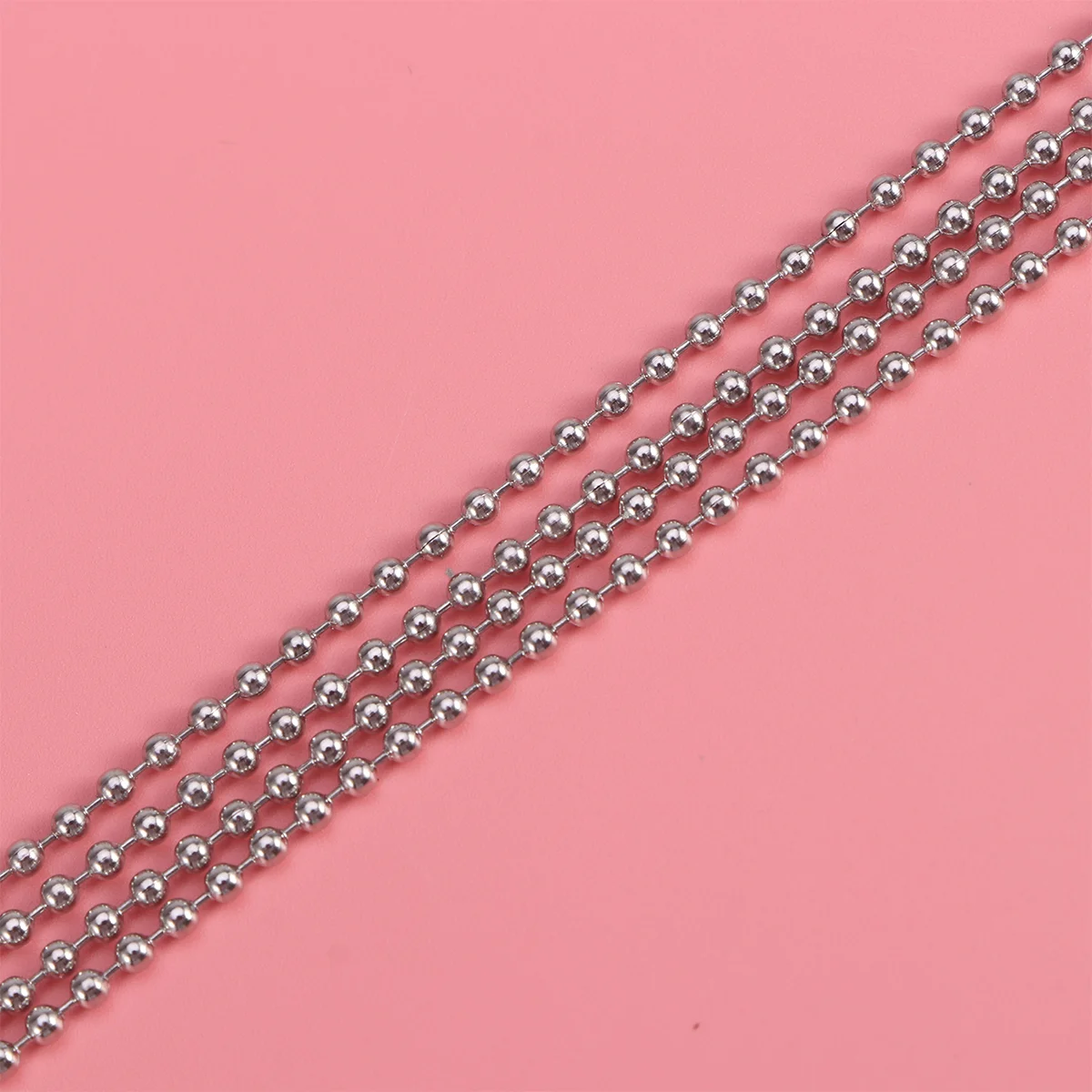 3 Meters Stainless Steel Ball Chain Bead with Connector Connectors Roller Blind