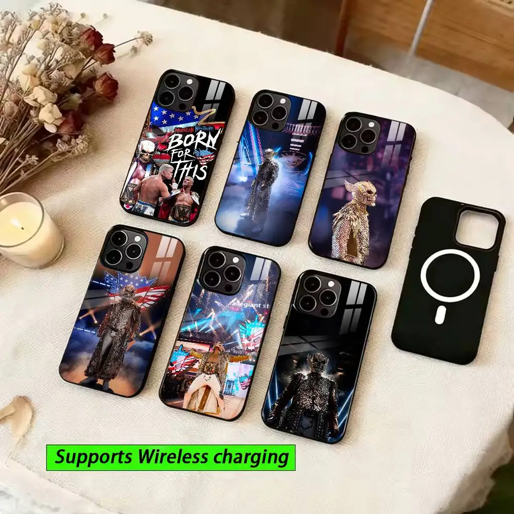 King of the Ring Cody R-hodes Highlights  Phone Case For iPhone15,16,17,14,13,12,11 Plus,Pro Magnetic For  Wireless Charging