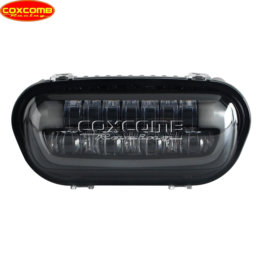 Motorcycle Front HeadLamps LED Headlight E24 E-Mark White DRL Hi/Lo Beam Light For Harley Softail Fat Bob 114 FXFB FXFBS 18-2025