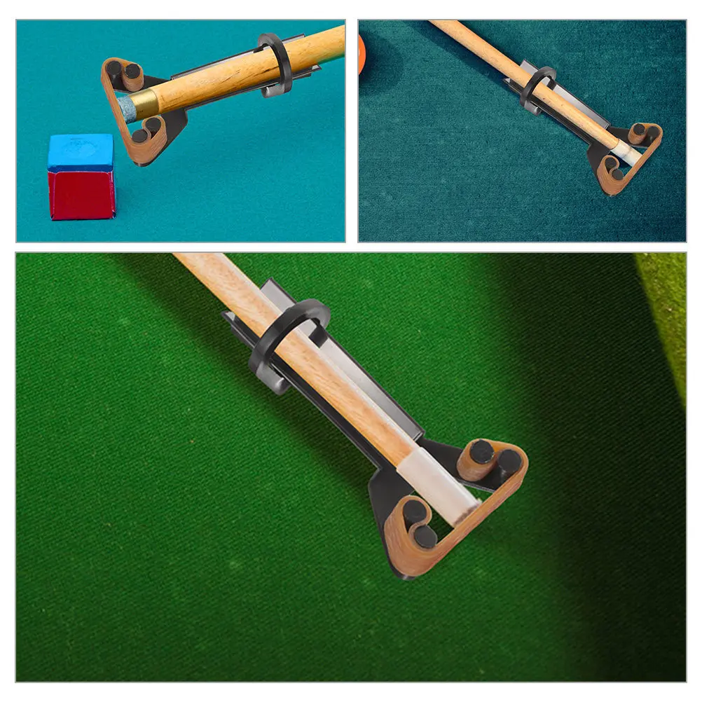 

2Pcs Billiard Cue Tip Fixator Multi-Functional Repairing Tool with High- for Pool Cue Shaper and Maintenance