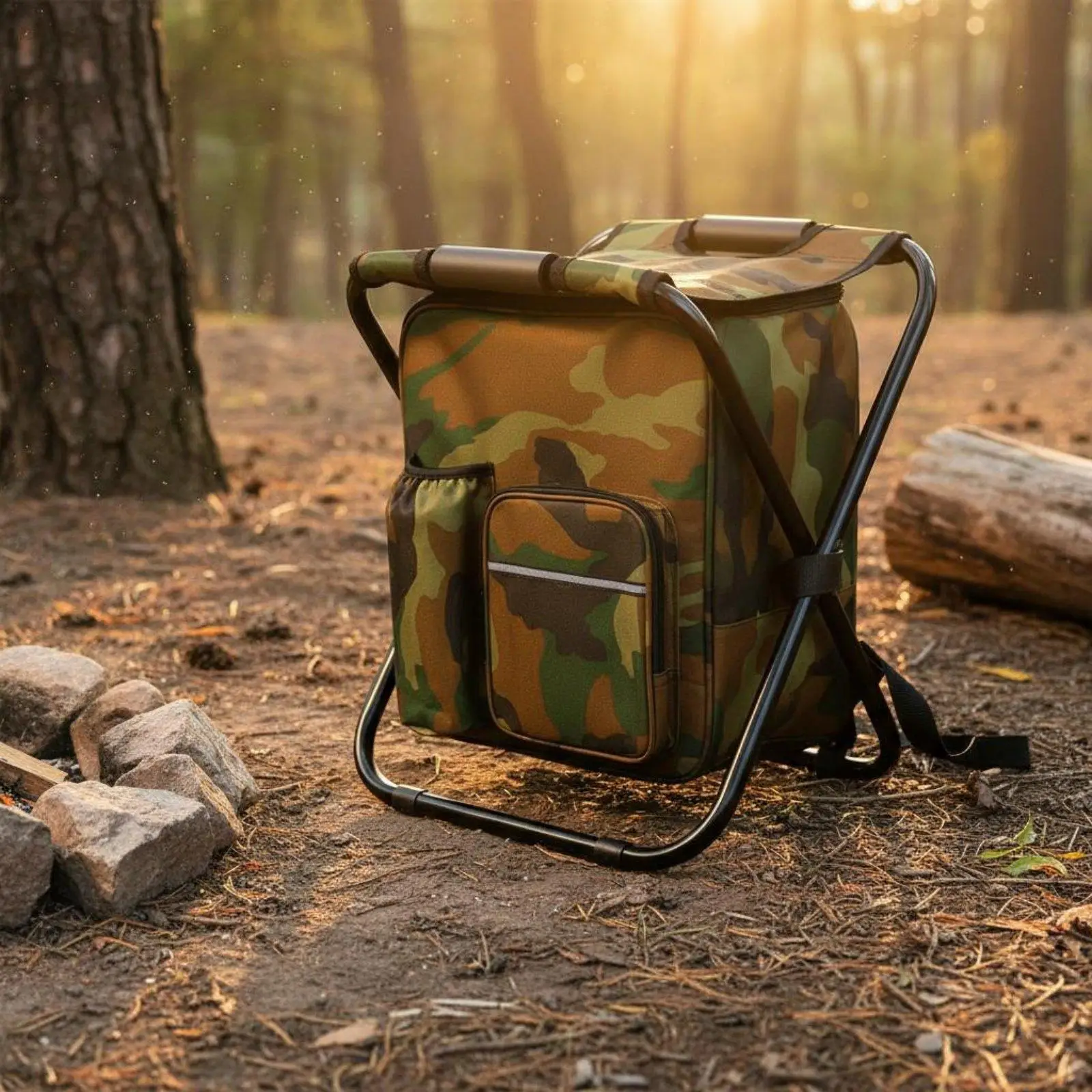Backpack Chiller Stool Foldabl - Fishing Backpack recension och pris
