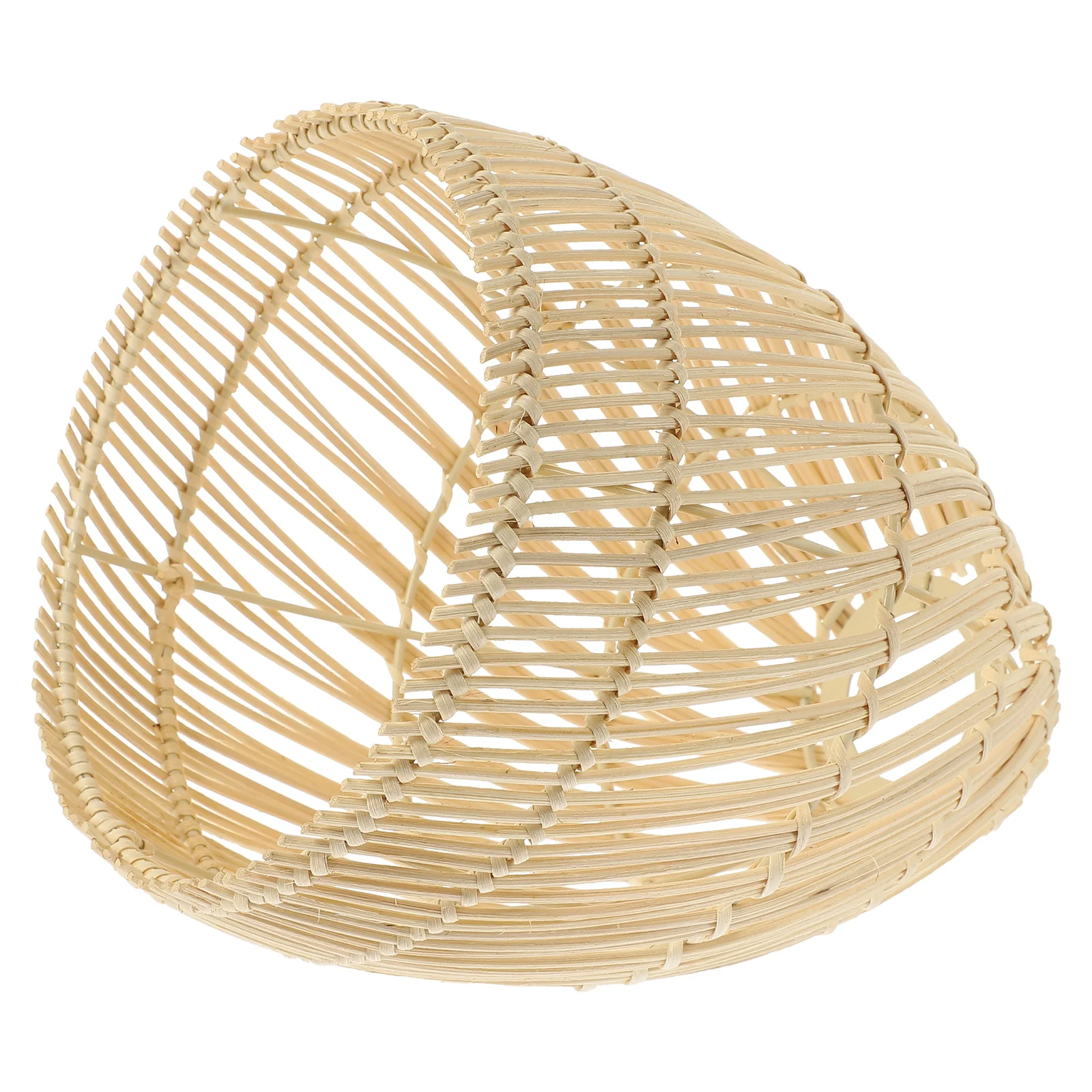 

Rattan Woven Pendant Lamp Shade Sturdy Replacement Lampshade Hanging Lamp Shade Chandelier Lampshade for Bedroom Living Room