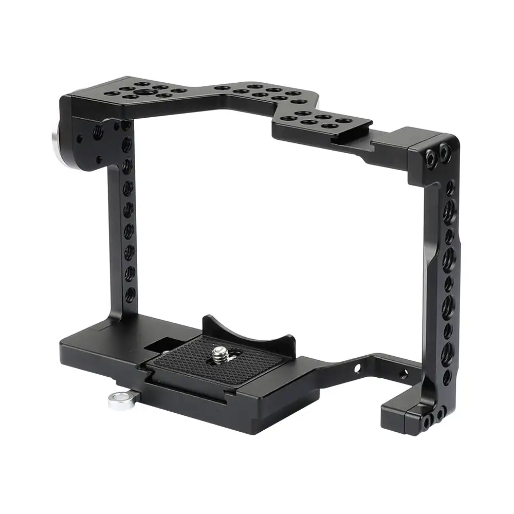 

SZRIG Camera Cage Aluminum Alloy Video Cage With Quick Release Plate & ARRI Rosette for Sony A7IV/A7III/A7II/A7R III/A7R II