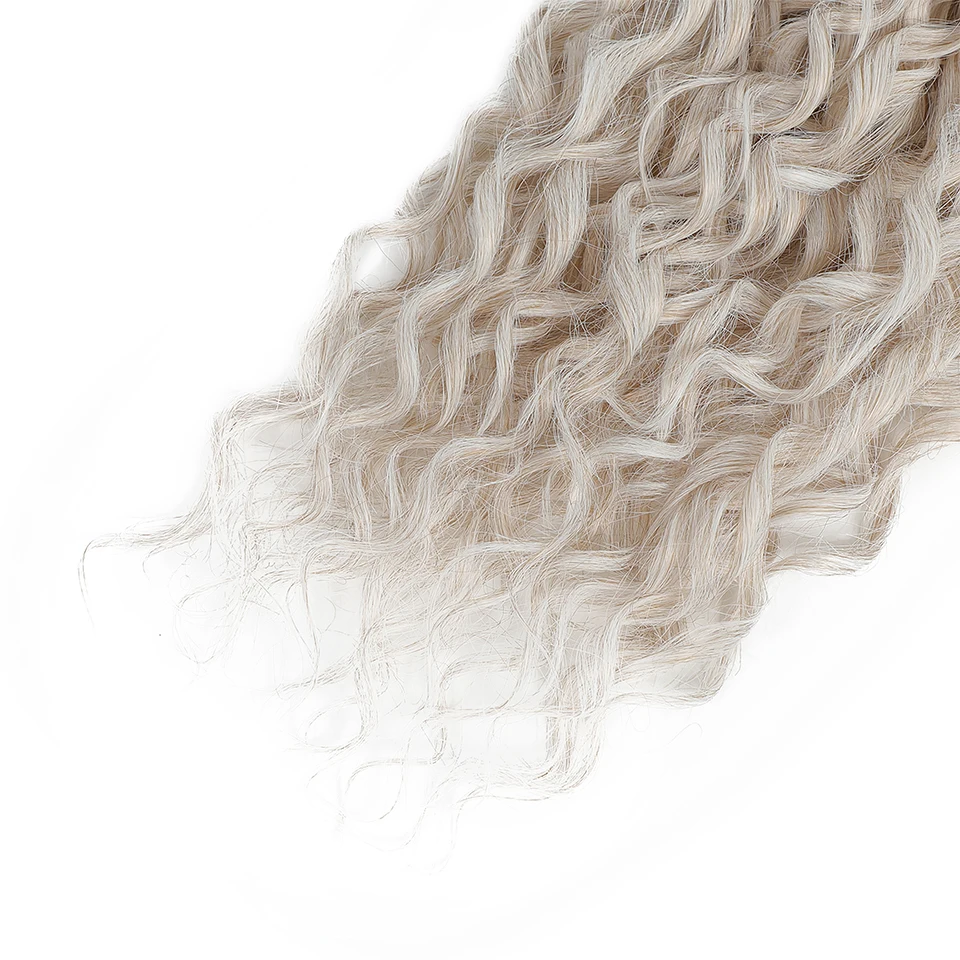 Jessica Hair Deep Wavy Twist Synthetisches Häkelhaar Lockiges Haar Häkelzöpfe Hochtemperaturfaser Flechten Haarverlängerungen – Detail 8