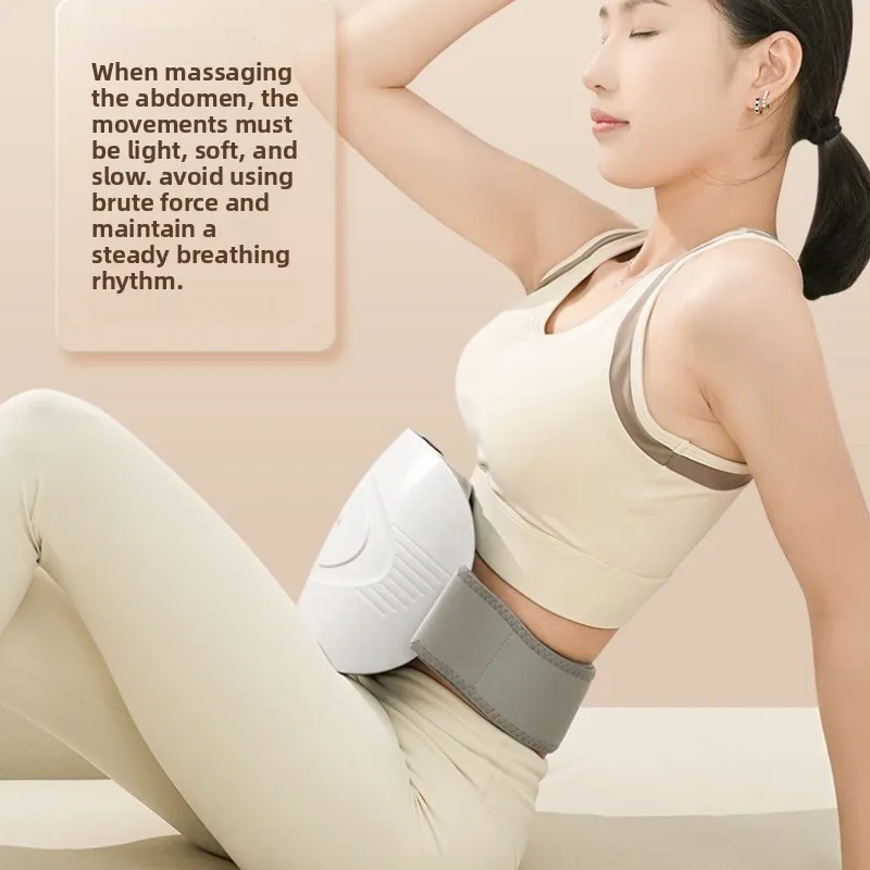 

‌ Двусторонний массажер для брюшного пресса с каменной терапией, двунаправленное разминание для облегчения крови и пищеварения, тихая работа