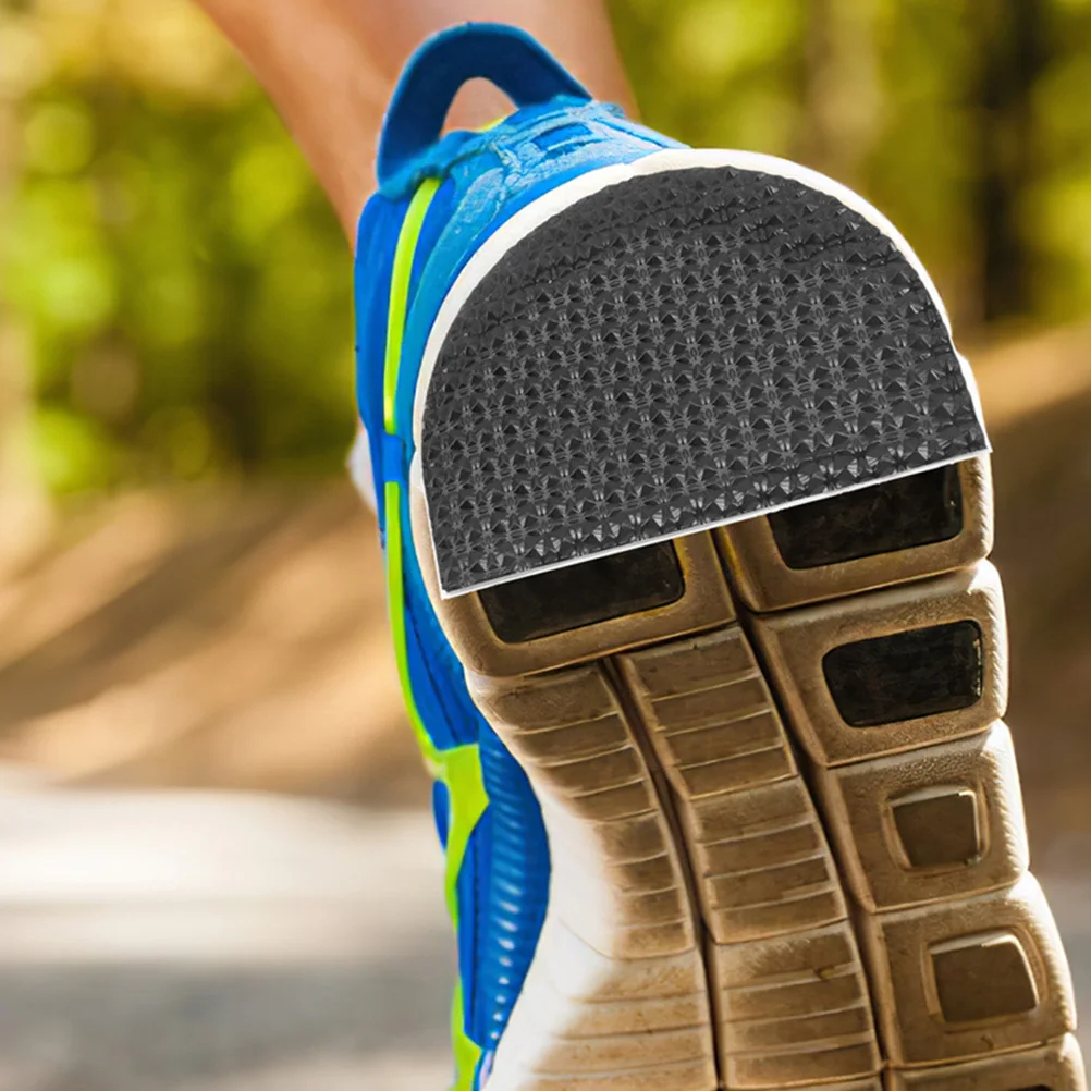 زوجان من وسادات الأحذية المقاومة للانزلاق، تصميم مضاد للانزلاق - وسادات أحذية مرنة وعملية غير قابلة للانزلاق