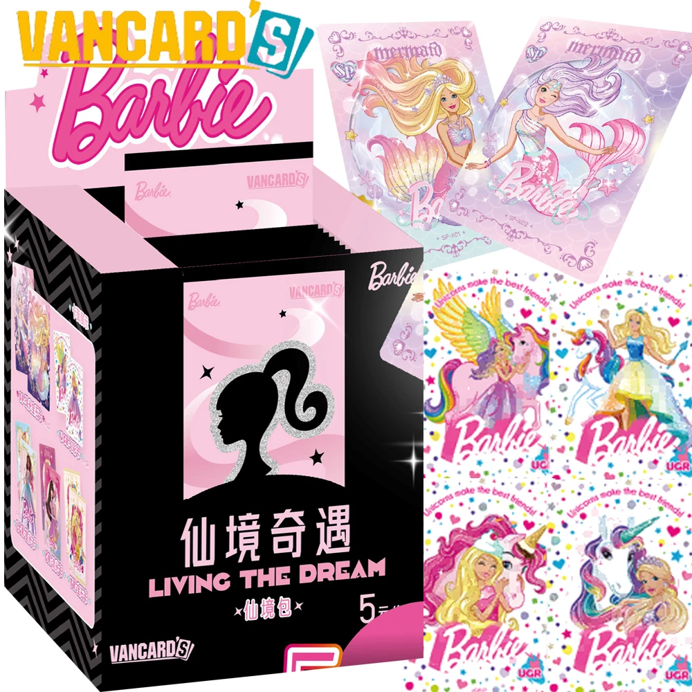 

Оригинальные коллекционные карты Vancard's Fantasy Animation, знаменитые американские классические IP-персонажи, красочные карты принцессы, подарок для девочки