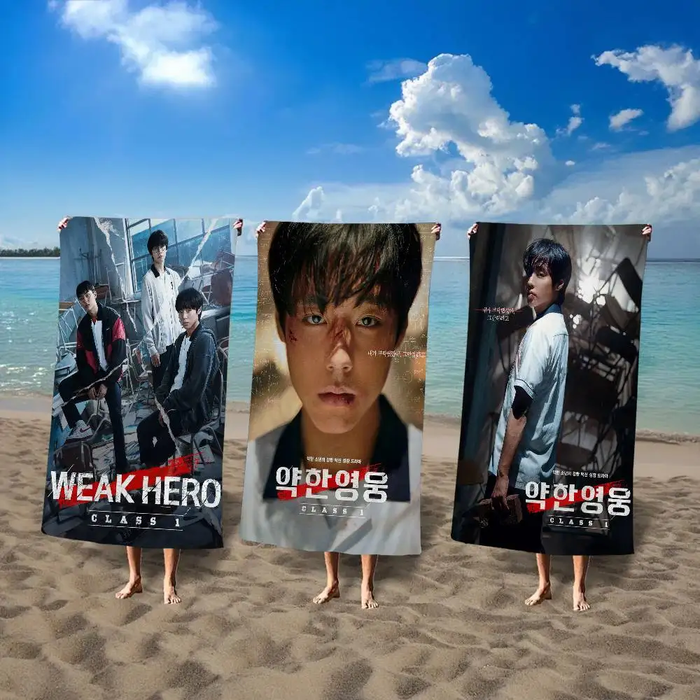 Weak Hero Class 1 Big Microfiber Beach Towels Quick Dry Towel Sand Beach Towels Pool Towel for Travel Swim Pool Yoga