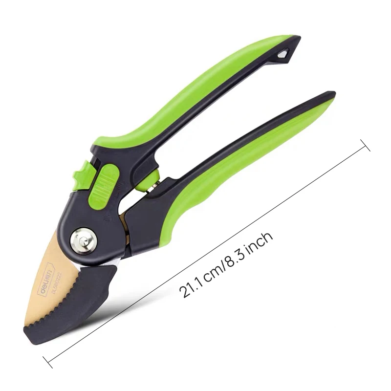Cesoie da potatura da giardino di livello industriale Strumenti Taglierina da giardinaggio per risparmiare manodopera Strumenti per potatura per la raccolta di frutta in vaso per la casa
