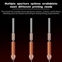 K1 Max Nozzle Quick-Swap Ender 3 V3 Nozzle All-in-one Nozzle For Creality K1C/K1 Max/Ender 3 V3/Ender 3 V3 Plus 3D Printer Parts