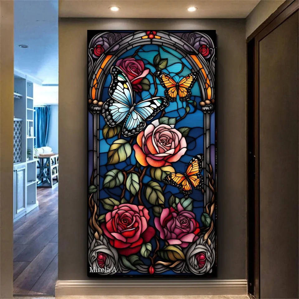 fantasy flowers Diamond Painting Full Square Round Diy Diamond Mosaic Art Embroidery Rhinestone Picture Amazing Gift Home Decor