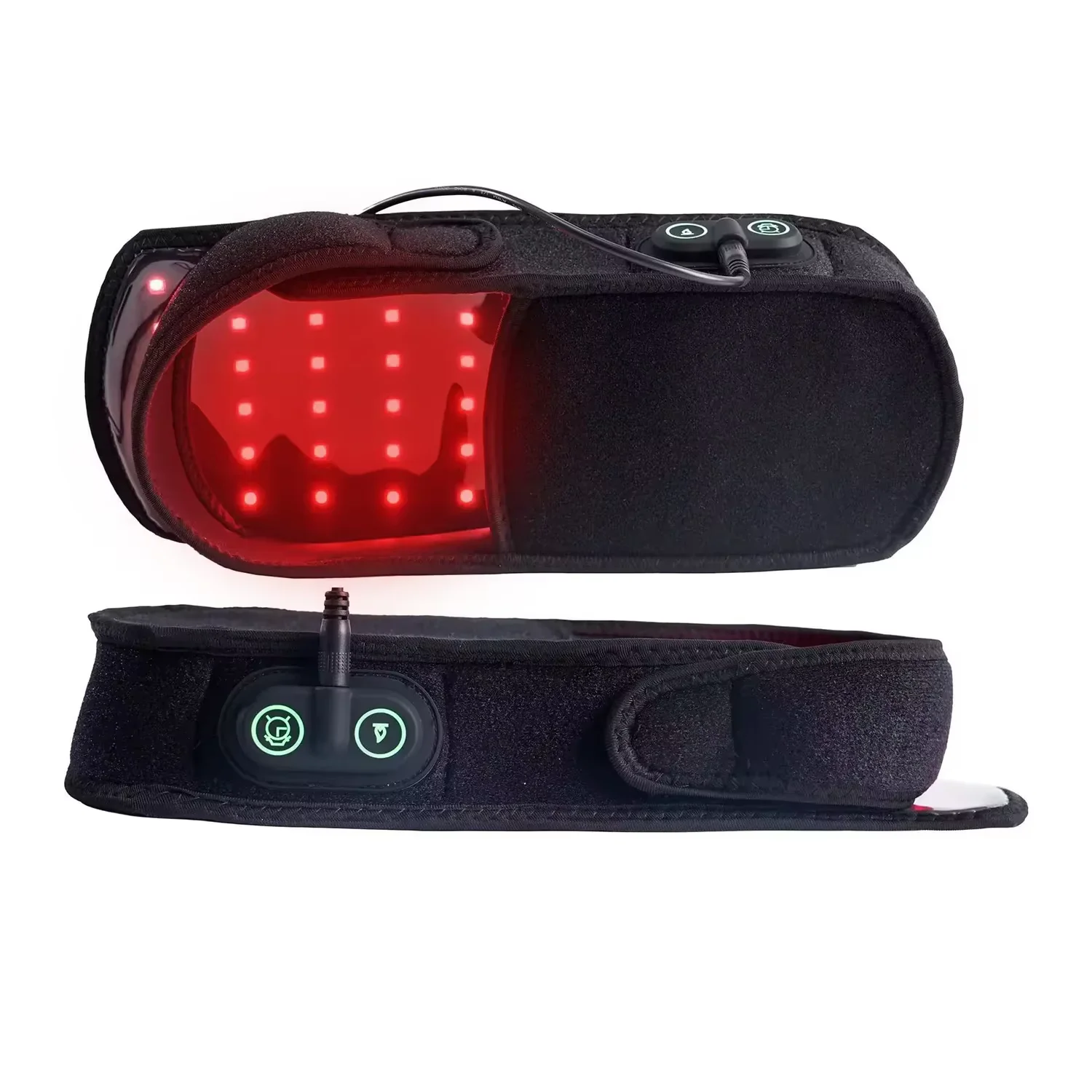 660nm 850nm Red Light Therapy Boots 2PCS Infrared LED Foot Massager Slippers Plantar Fasciitis Physiotherapy - view 5