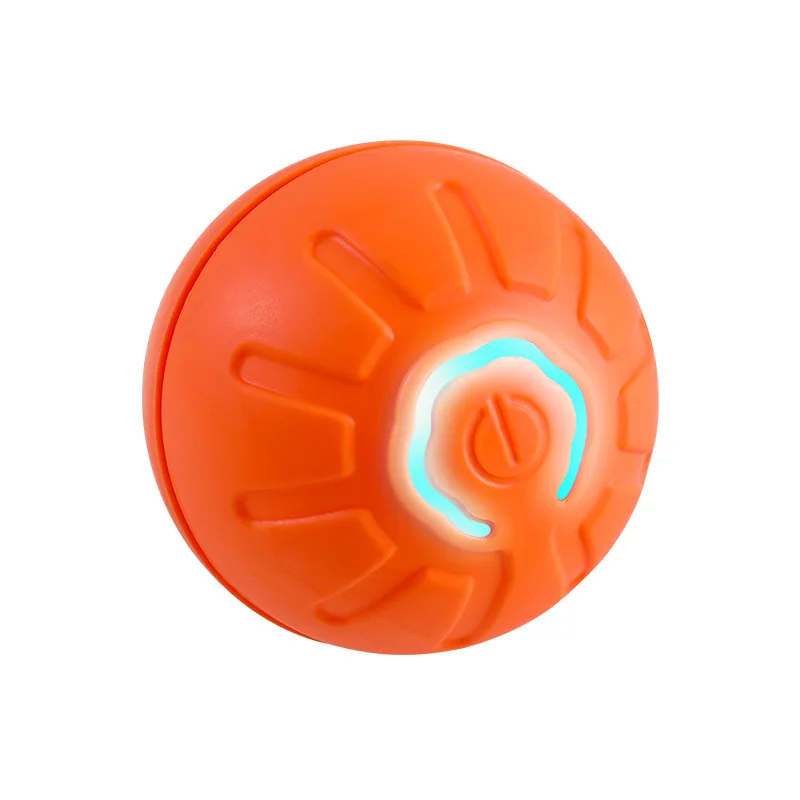 New Automatic Moving Dog Toy Ball Smart USB Jumping Rotating Interactive Dog Chew Toy Ball for Puppy Ball Toys