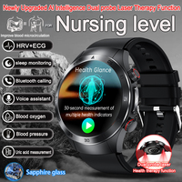 2025 New Nursing Smartwatch Men And Women Blood oxygen uric Heart Rate Blood Pressure ECG+PPG Health NFC Smart Watch