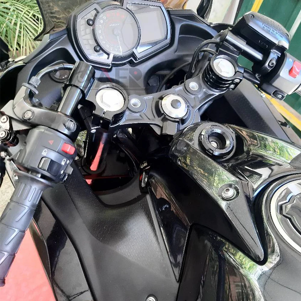 7/8'' 37mm CBR250R CBR300R CNC Clip On ClipOns Handle Bar Handlebar for Honda CBR 250R 300R CBR600F CBR 600F VF700 VFR750