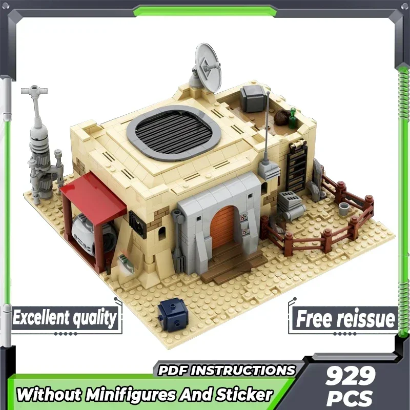 Popolare Star Movie Model Moc Mattoni da costruzione Spazio Desert Town Tecnologia Blocchi modulari Regali Giocattoli di Natale Set fai da te Assemblaggio