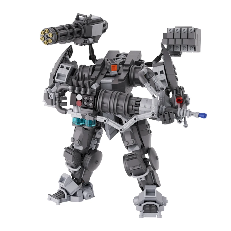 

Tydirium 875pcs Building Blocks Grey Mecha Robot Space Battle Ship Toy Eco Bag Packaging Holiday Gift Collection