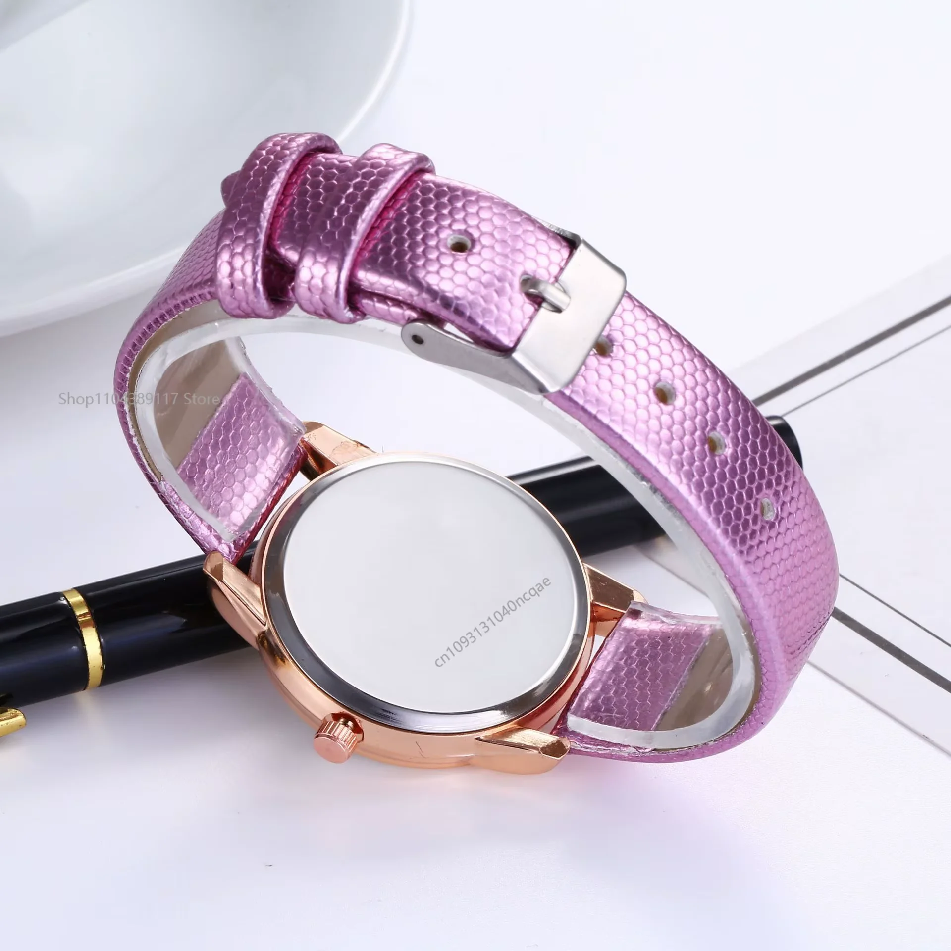 Women Fashion Rainbow Watch Leather Band Wrist Watch Casual Ladies Watch Women's Quartz Watches Relogio Feminino Montre Femme