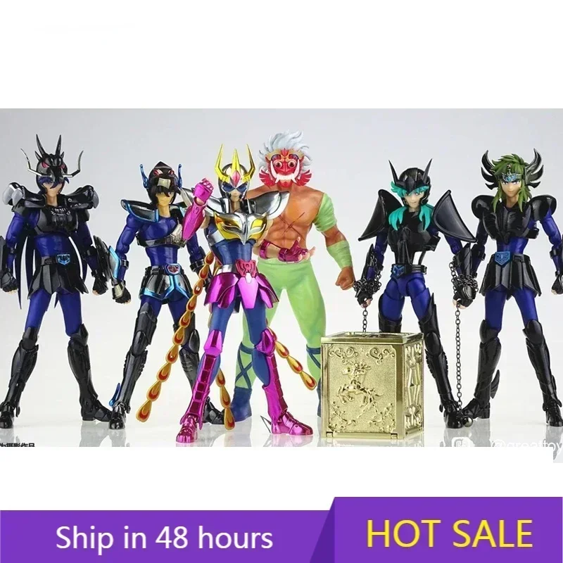 

Модель GT Saint Seiya EX Myth Cloth Phoenix Ikki Pegasus Фиолетовый дракон Andromeda Cygnus Zodiac Black Knight Мультяшная фигурка