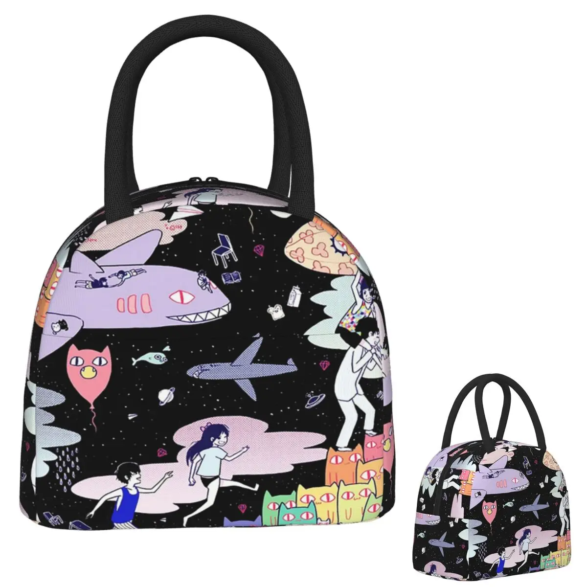 

Omori Insulated Lunch Bag for Women Kids Leakproof Food Boxes Thermal Lunch Box Tote