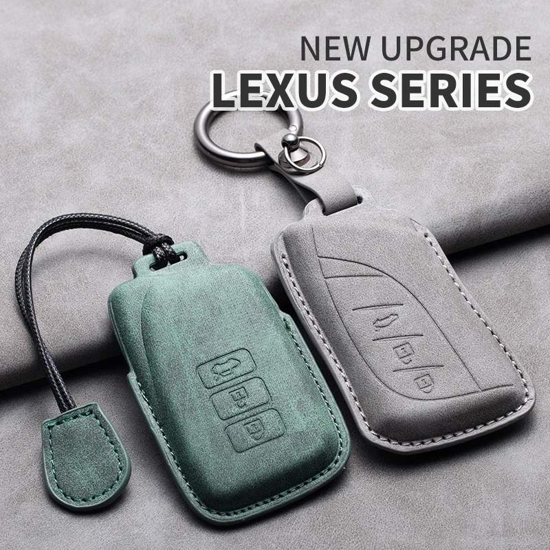 

Leather Car Remote Key Cover Case Shell For Lexus NX IS RX ES GX LX LS UX GS 200 260 300 350 NX200 NX300 RX350 ES300 Accessories