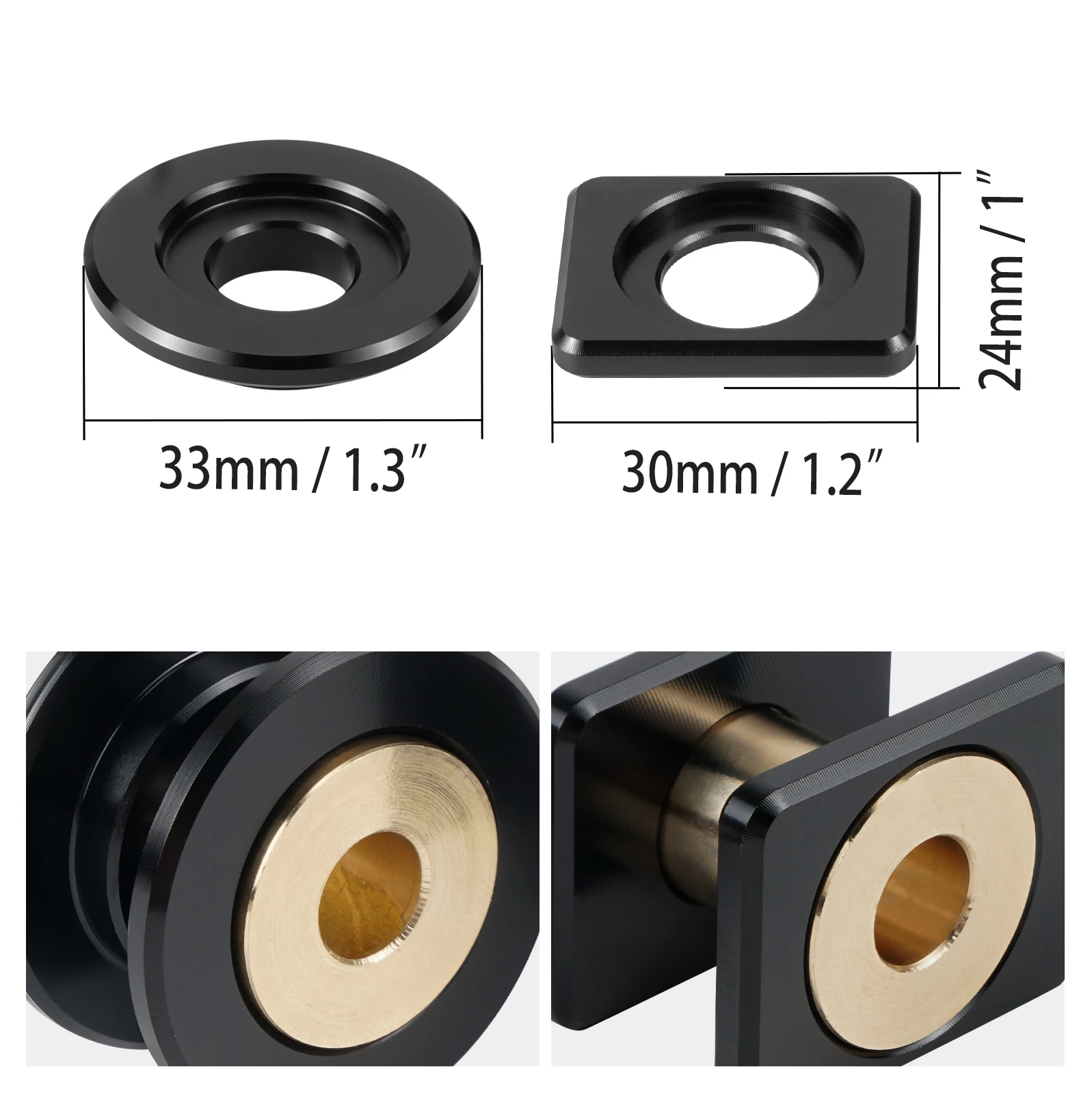 BEVINSEE 5-Gang MQ350 Schaltgetriebe Schaltzug-Endbuchse für VW Golf MK5 GTI Passat Eos Audi A3 8P1 – Detail 2