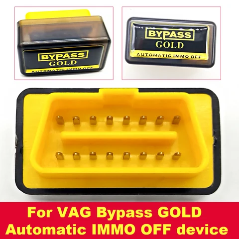 Устройство для обхода блокировки IMMO (Gold) для VAG: аварийный запуск для AUDI/SEAT/SKODA/VW EDC15 EDC16 ME7, автоматическое отключение иммобилайзера