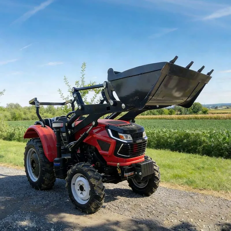China Manufacturer Advanced Tractor with Backhoe for Excavation Tasks 50-180HP Powerful Mini Tractor for Efficient Garden Work