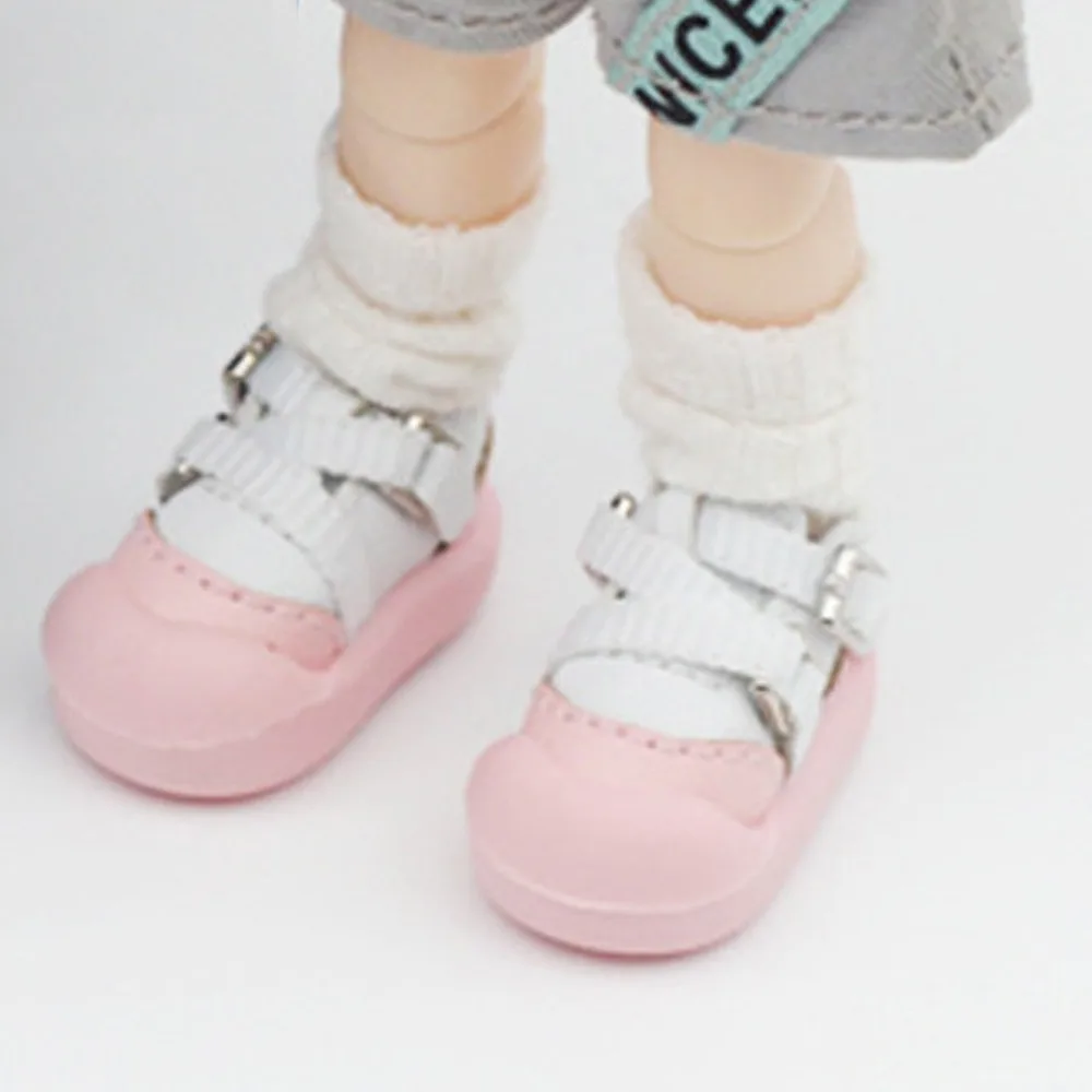 

Plush Toy Accessories OB11 1/12 Dolls Doll Shoes BJD MJD Dolls Soft Glue Shoes Soft Small BJD Doll Shoes Idol Dolls