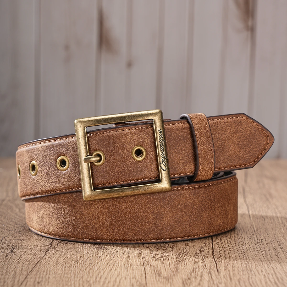 1 Piece - Simple and Casual Belt - Men's and Women's Same Style - Versatile Belt - PU Material - Multiple Colors Available