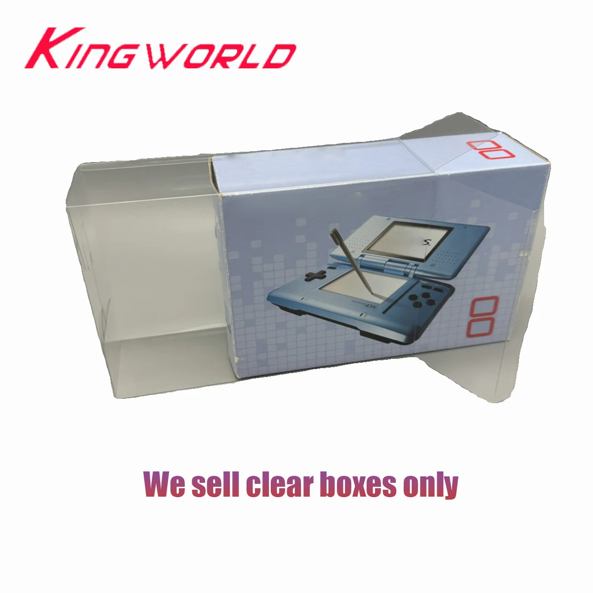 حافظة واقية شفافة لوحدة التحكم في الألعاب ، الإصدار الأوروبي ، صندوق Cartriage ، شاشة واضحة ، صندوق تخزين