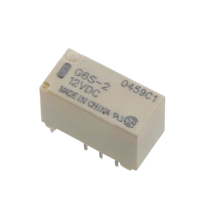 NEW Relays 10PCS G6S-2-3VDC G6S-2-5VDC G6S-2-12VDC G6S-2-24VDC DC 3V 5V 12V 24V Relay 8Pin 24VDC