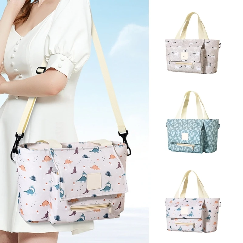 Multifunctional Diaper Bag Water Resistant Mom Bag Large Capacity Baby Bag Easy to Carry Suitable for Shopping Or Travel