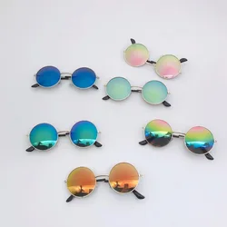 Gafas de sol redondas con espejo reflectante para niños y niñas, anteojos de sol con protección UV400