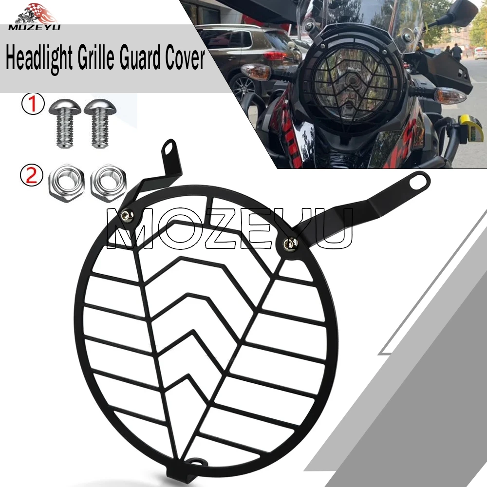 

HeadLamp Guard For SUZUKI DL250 V-Strom DL 250 VStrom VStrom250 Motorcycle Accessories Headlight Grill Grille Cover Protection