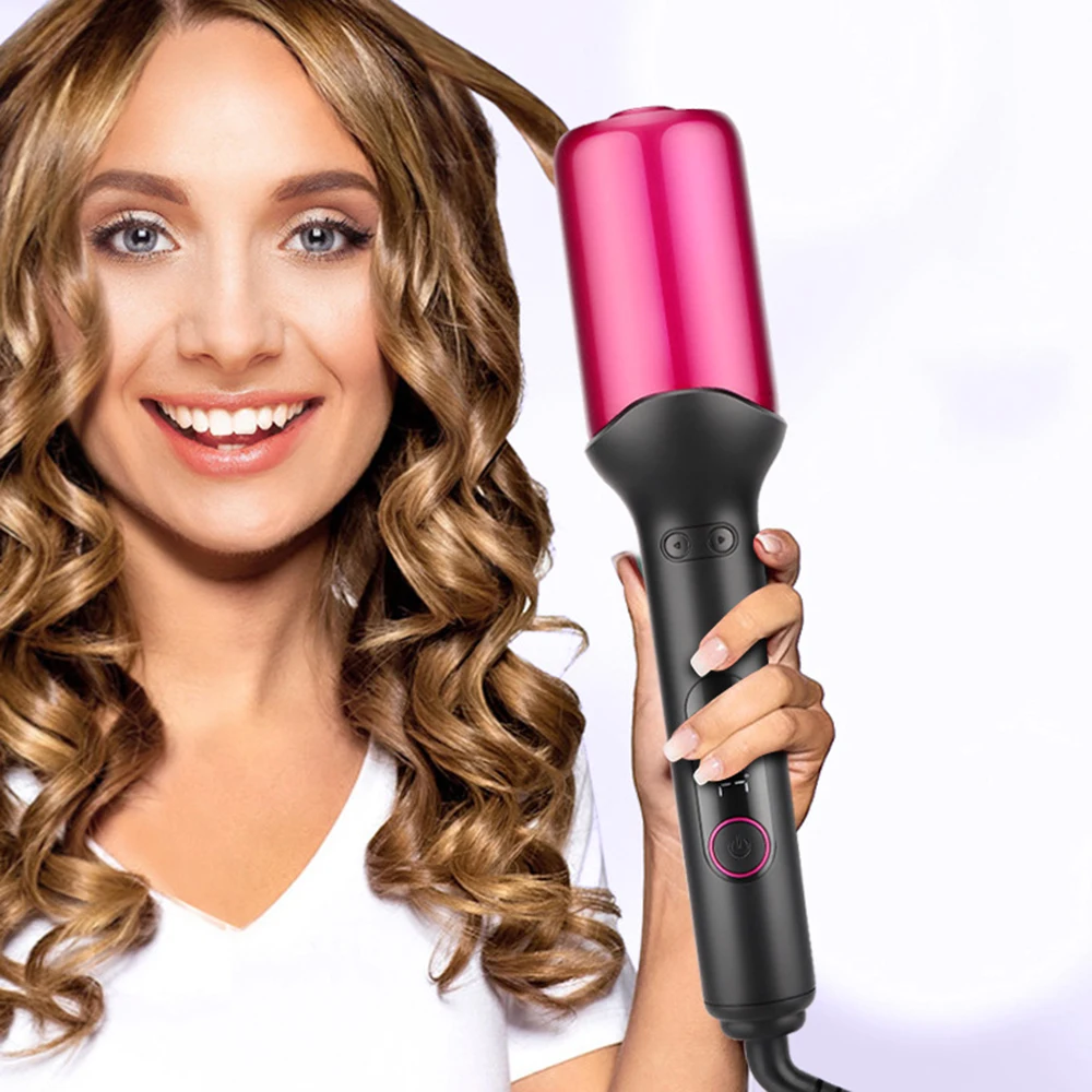 Nieuwe Automatische Curling Iron Hair Curler Multifunctionele Loempia Krullen Roterende Roller Snelle Verwarming Led Display Hair Styling Tool