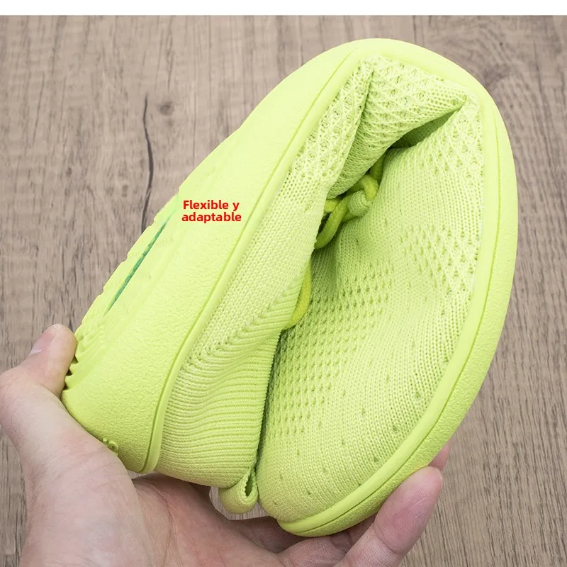 Zapatillas de running SAGUARO para hombre, transpirables, 4E de ancho, para entrenamiento cruzado, estilo barefoot, sin cordo...