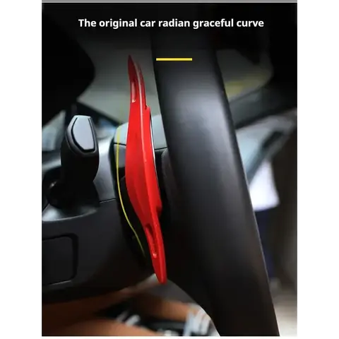 For GAC Trumpchi EMPOW GS8 2pcs Car Steering Wheel Shift Paddle Extension Aluminum Alloy Shifters