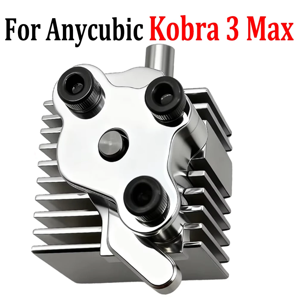 

Upgraded Full Aluminum Alloy Heat Sink Compatible with Anycubic Kobra 3 Max 3D Printer Parts