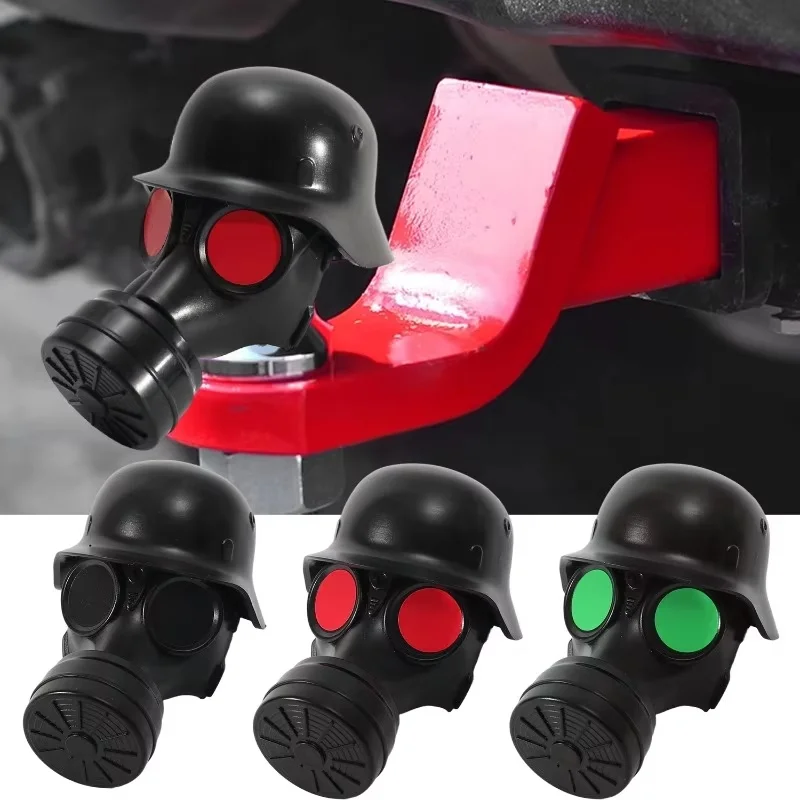 Tapa de cubierta para acoplamiento de remolque, diseño de casco antipolvo, cubierta de enganche de remolque, tapa protectora de remolque, gancho seguro, Protector de tapón antipolvo