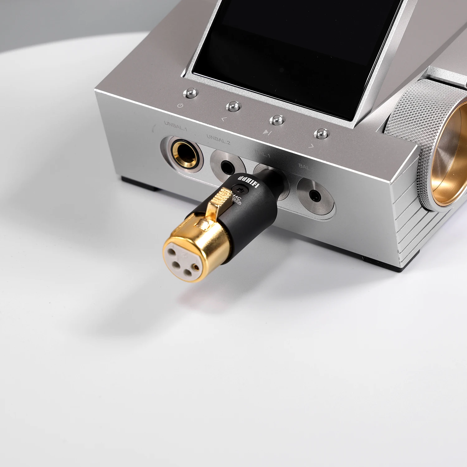 DdHiFi XLR44C متوازن XLR 4Pin إلى 4.4 مللي متر محول ، التكيف التقليدية XLR 4Pin سماعات الكابلات إلى 4.4 مللي متر الأجهزة المنتهية