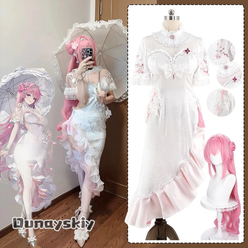 

Дороти Косплей Игра NIKKEe Дороти Фестиваль на Персиках Китайское Платье Костюм {Dream ZS}Аниме Хэллоуин Маскировочное Платье для Женщин