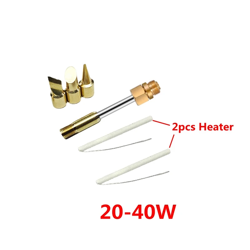 Mini Portable USB Soldering Iron Tip 510 Interface 5V Battery Soldering Iron Tip Cutter Head Horseshoe Pointed 20w-40w