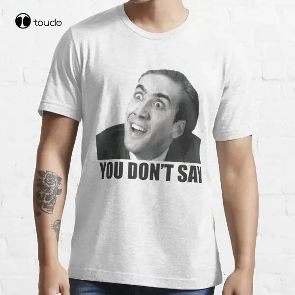 Nicolas Cage Meme camisas camiseta