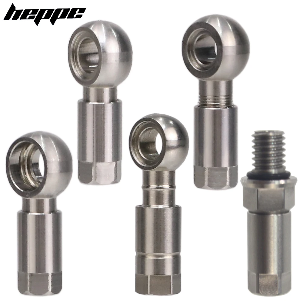 Conector de Manguera de Acero Inoxidable para Frenos Hidráulicos de Bicicleta HEPPE, Conector Tipo Oliva para Frenos SHIMANO SLX/XT/XTR AVID MT4/5/6/7/8