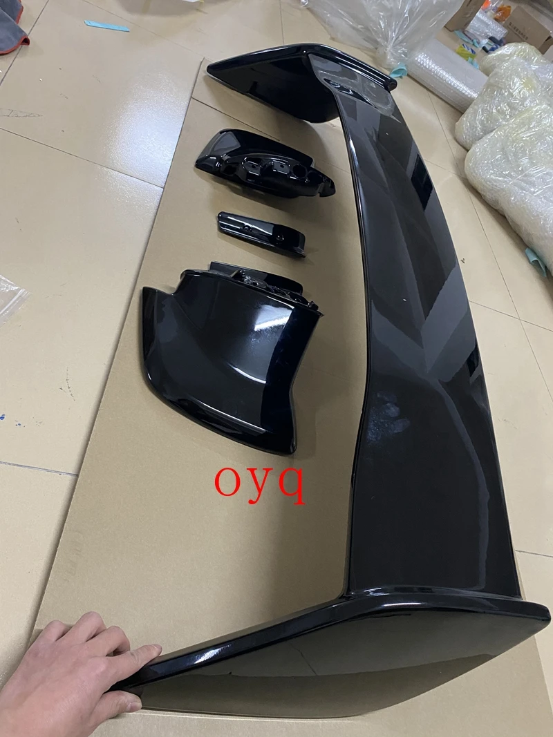 For Subaru WRX High quality ABS Plastic Rear Roof Spoiler Wing Trunk Lip Boot Cover Car Styling