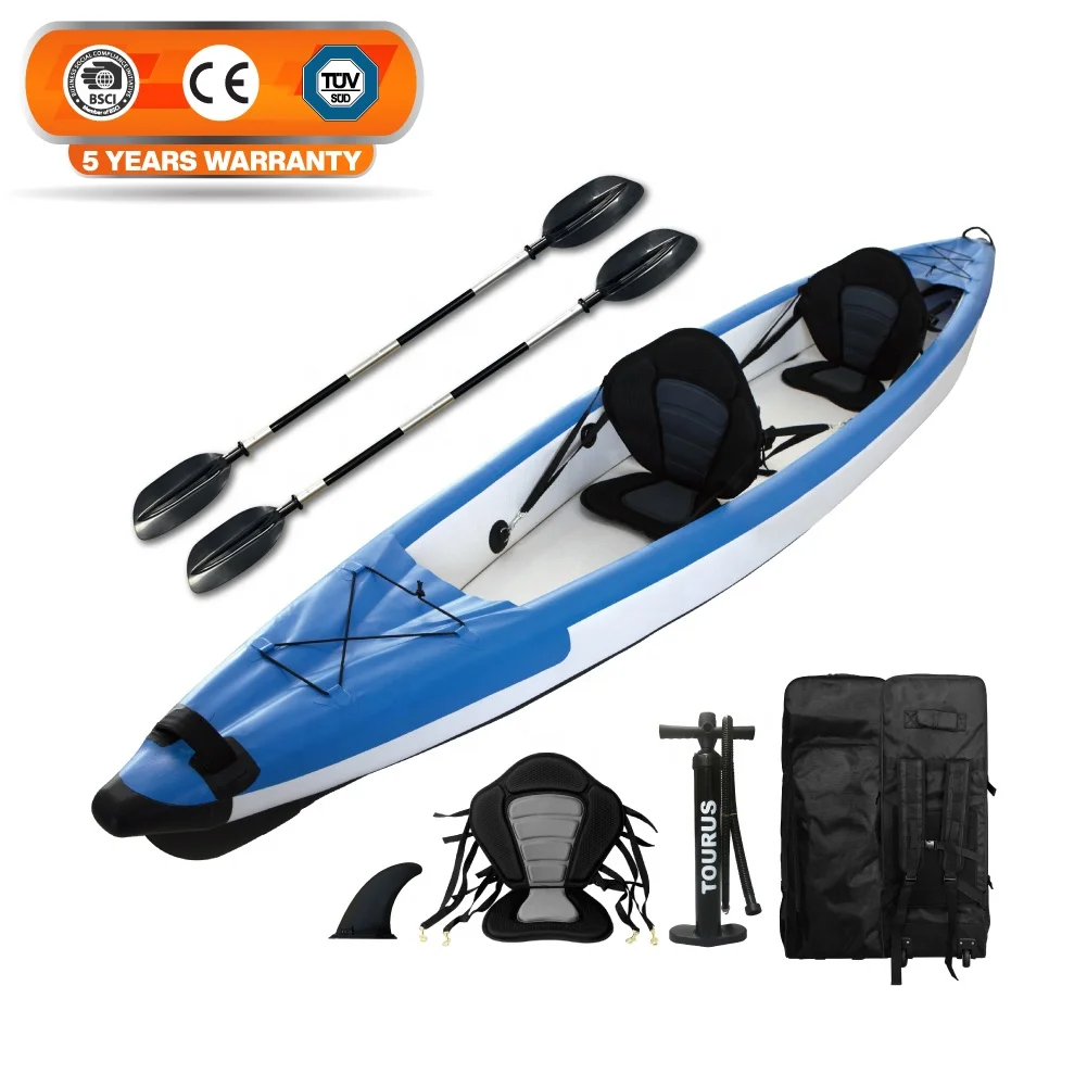 

TOURUS Kayak Oem logo Rigid Performance Persons Inflatable Drop Stitch Kayak