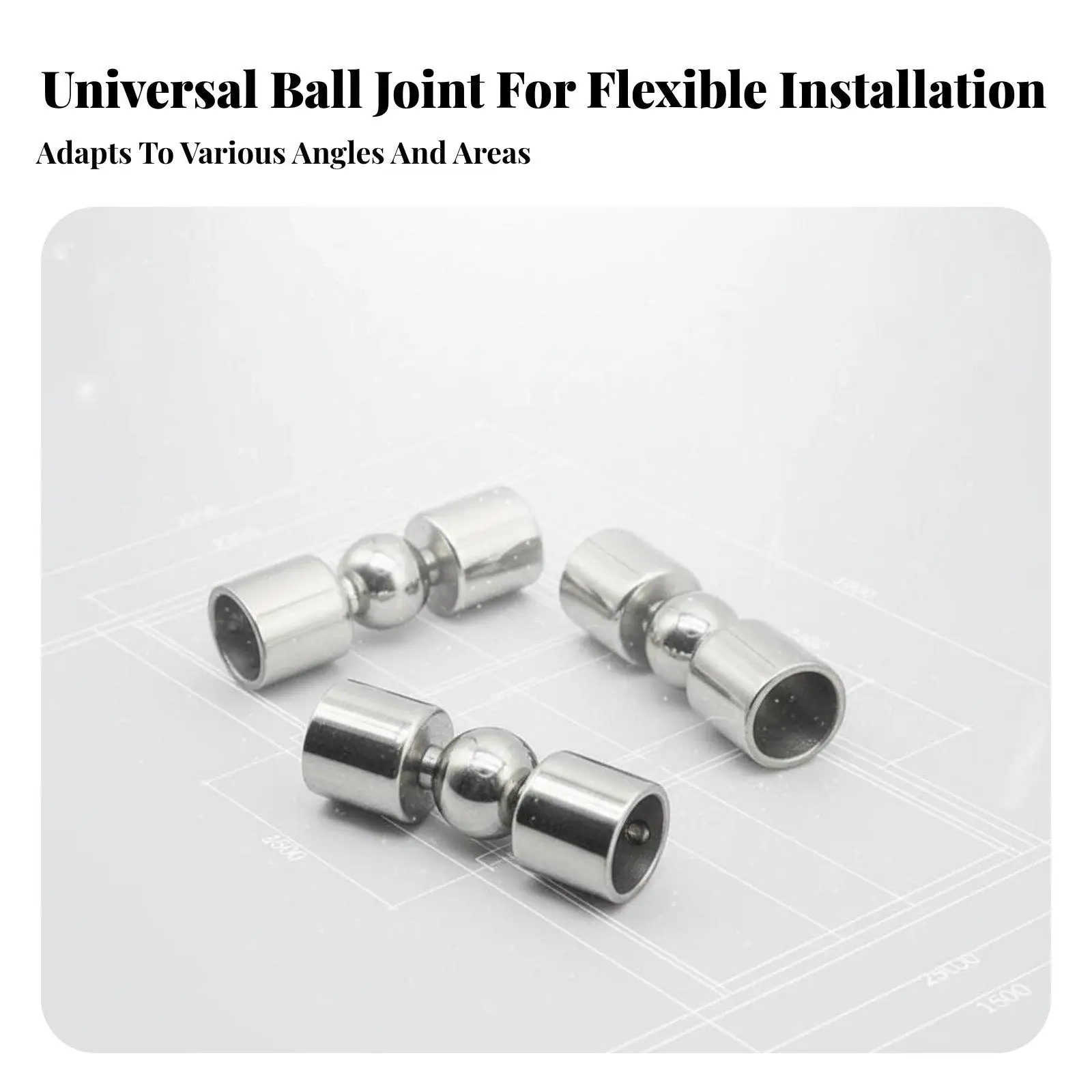 Adjustable Railing Joint Stainless Steel Precision Cast Swivel Elbow for Round Tube Stair Corner Fitting