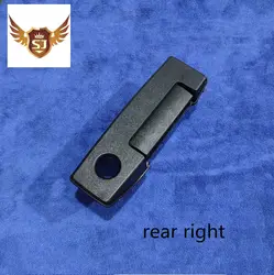 Exterior Door Handle with Hole For Nissan Urvan 2002-2012 E26 E25 Nv350 Nv200 2013-2016, Rear Left and Right Door Handle